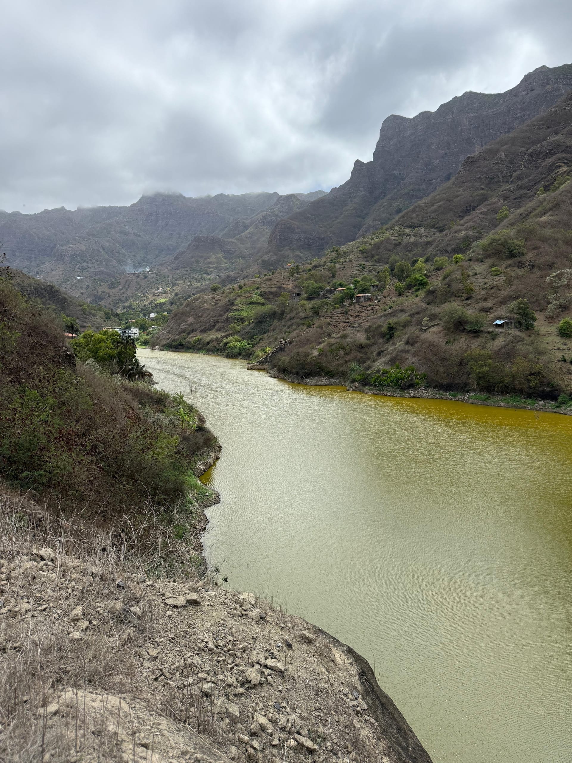 Hiking trail through Serra Malagueta natural park, Cape Verde